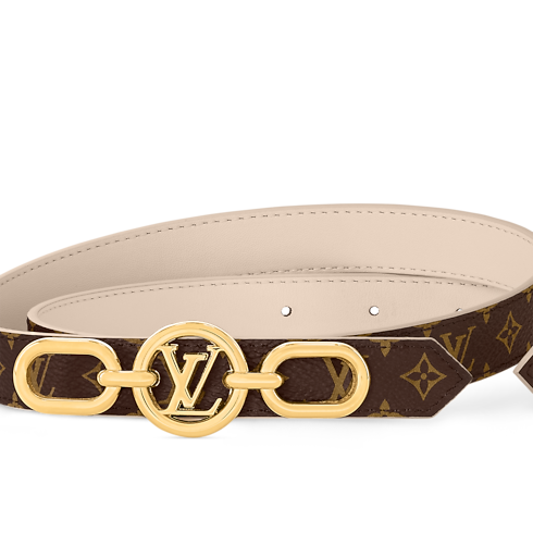 LV Circle Prime 20mm Reversible Belt Monogram Canvas in Women's Accessories Belts collections by Louis Vuitton (Product zoom)