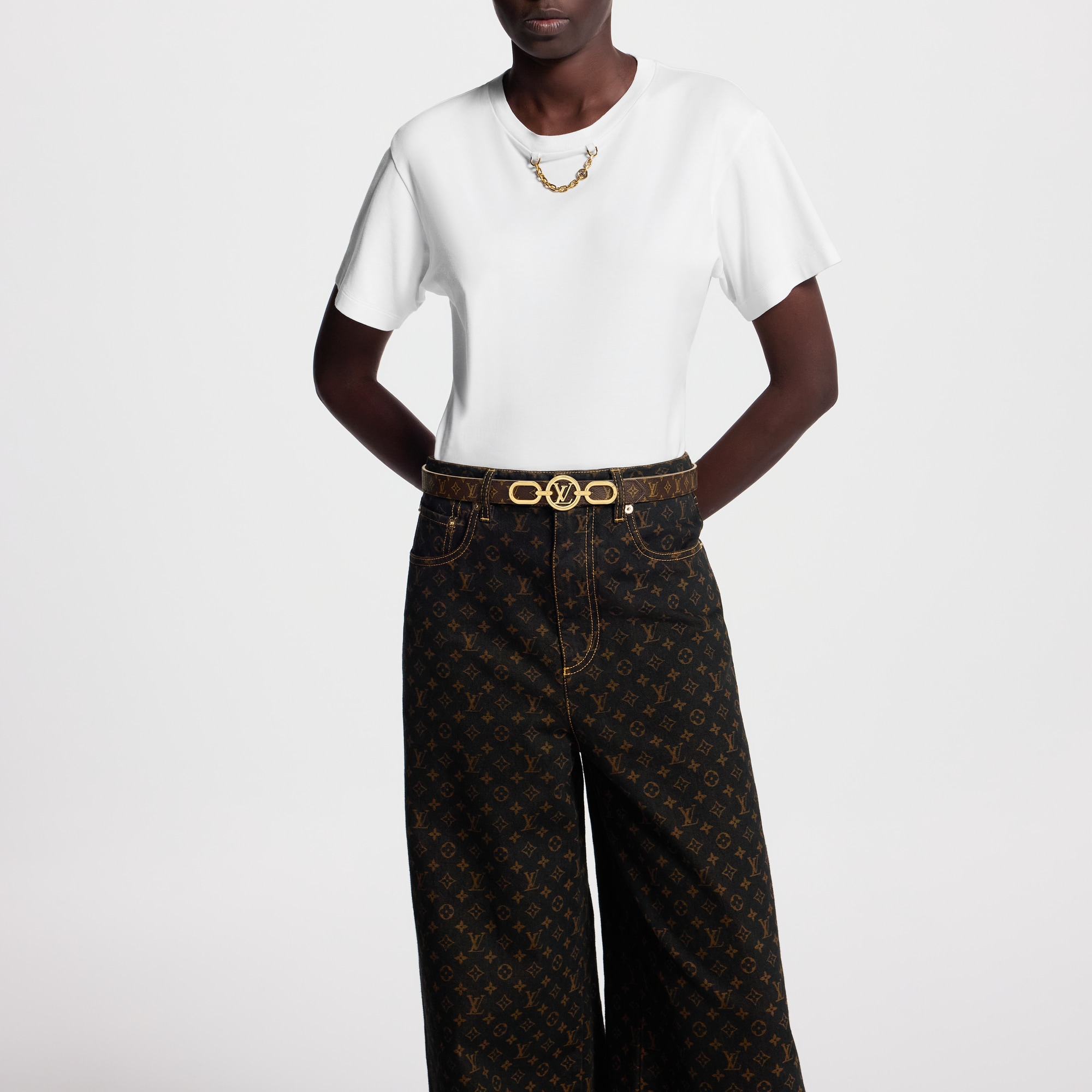 Louis Vuitton Circle Prime 20 mm Belt Monogram M0510 Ac0264 Louis Vuitton LOUIS VUITTON Belt Monogram Women main image 4