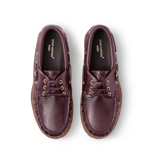 LV City Ranger Boat Shoe interior view