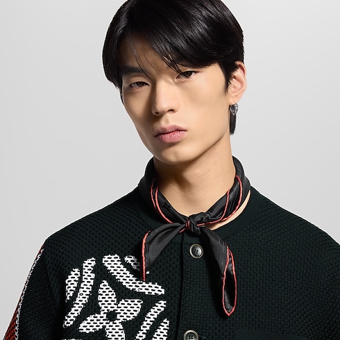 LV City Stamp Bandana S00 in Men's Accessories Silk and Bandanas collections by Louis Vuitton (Product zoom)