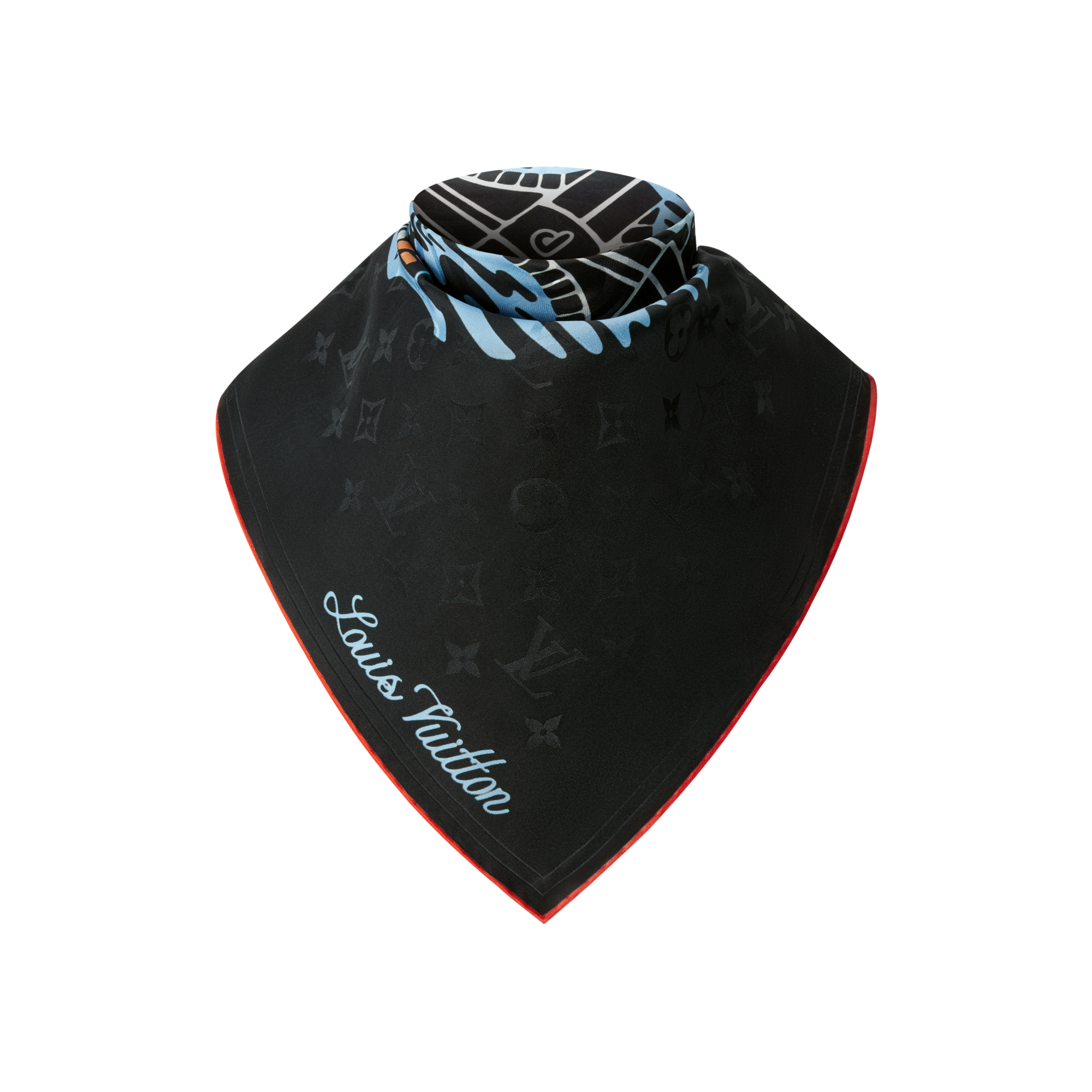 LV City Stamp Bandana S00 in Men