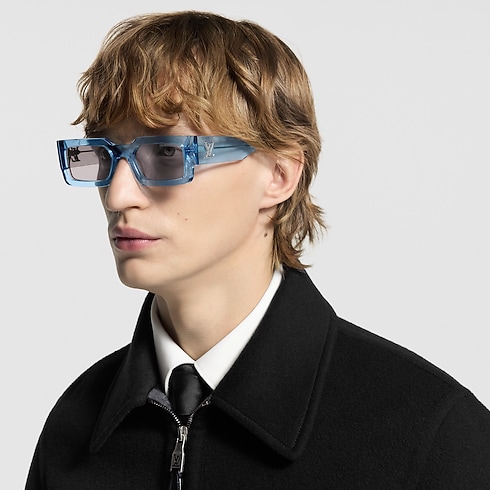LV Clash Low Square Sunglasses S00 in Men's Accessories Sunglasses collections by Louis Vuitton (Product zoom)