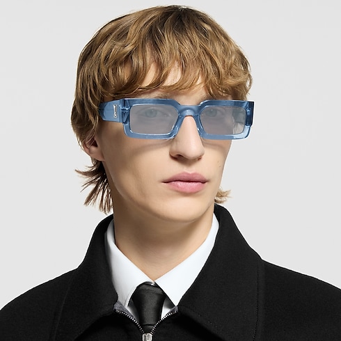 LV Clash Low Square Sunglasses S00 in Men's Accessories Sunglasses collections by Louis Vuitton (Product zoom)