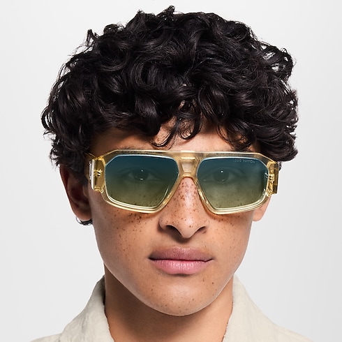 LV Clash Pilot Square Sunglasses S00 in Men's Accessories Sunglasses collections by Louis Vuitton (Product zoom)