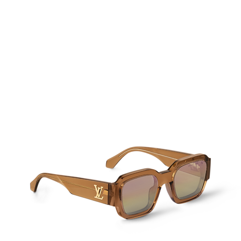 LV Clash Round Square Sunglasses S00 in Men's Accessories Sunglasses collections by Louis Vuitton (Product zoom)