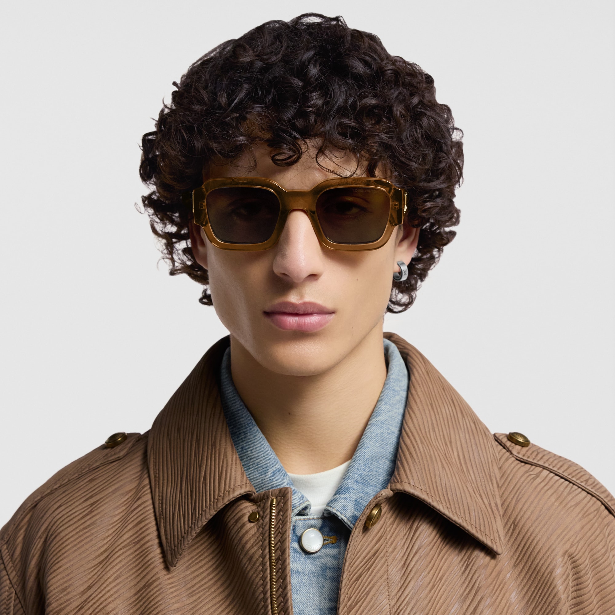 LV Clash Round Square Sunglasses S00 in Men