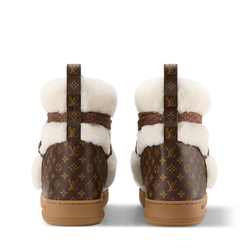 LV Cloud Lace-Up Ankle Boot Sneaker in Women's Shoes Boots and Ankle Boots collections by Louis Vuitton (Product zoom)