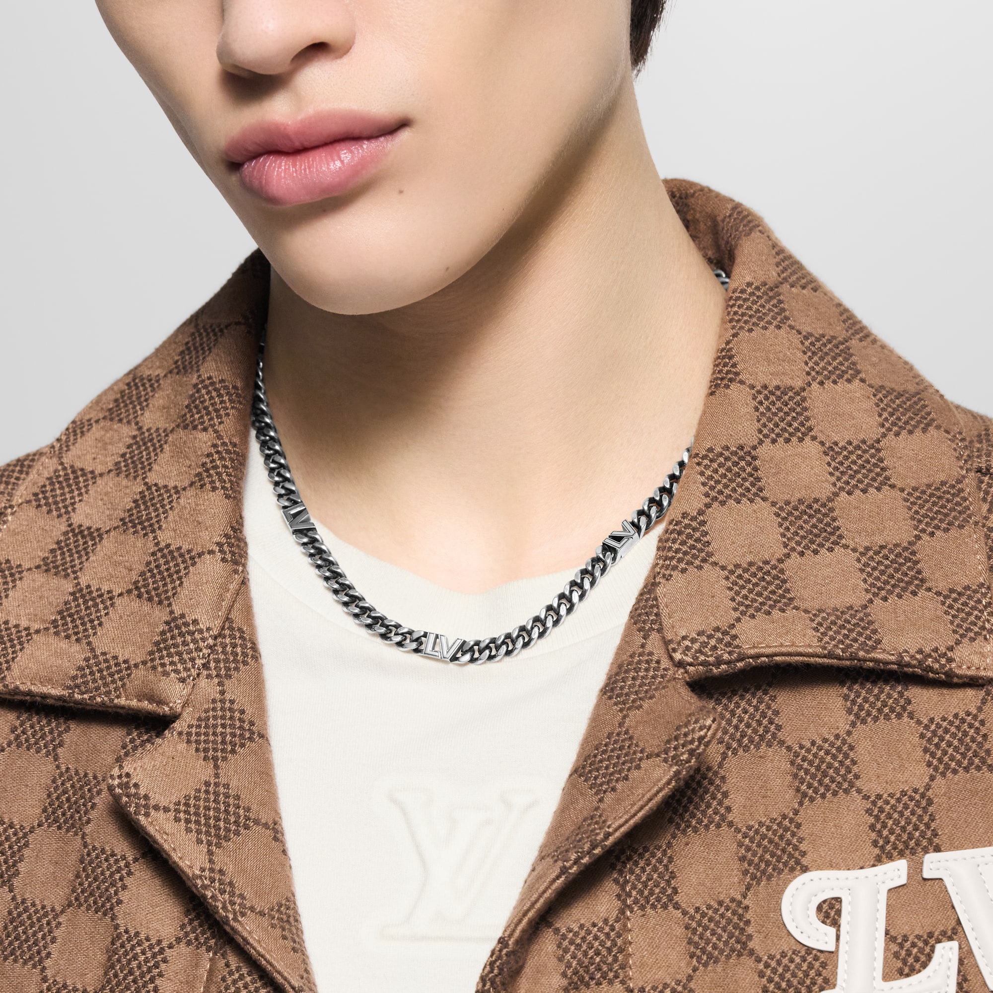LV Club Chain Necklace S00 in Men