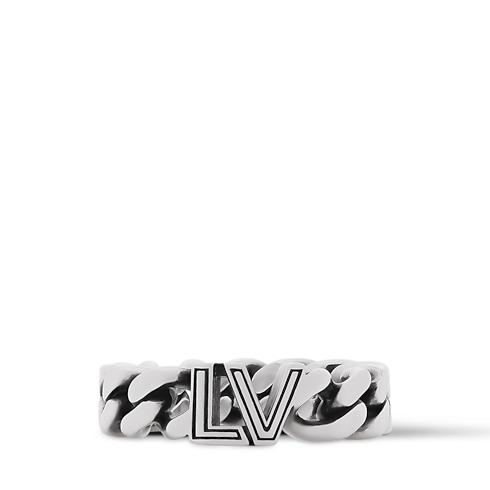 LV Club Chain Ring S00 in Men's Fashion Jewelry Rings collections by Louis Vuitton (Product zoom)