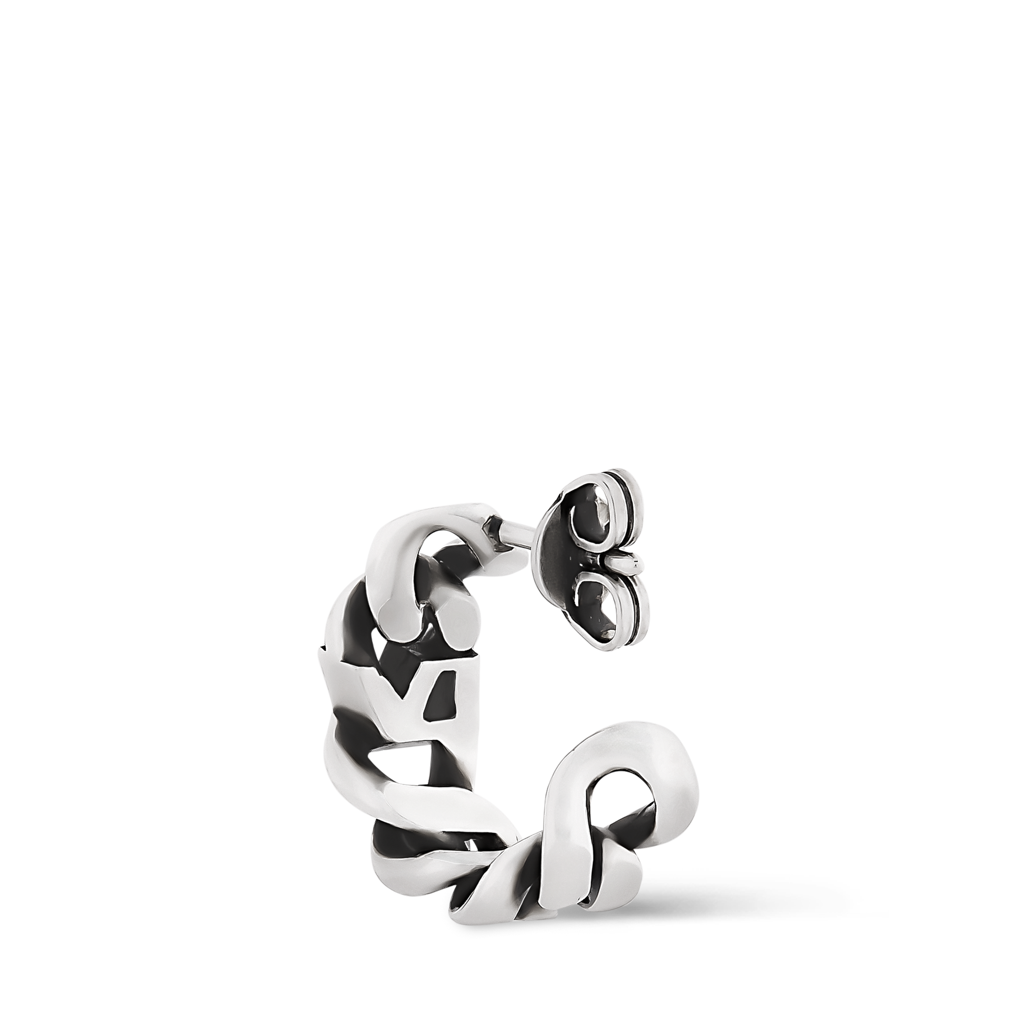 LV Club Chain Single Pin Earring S00 in Men