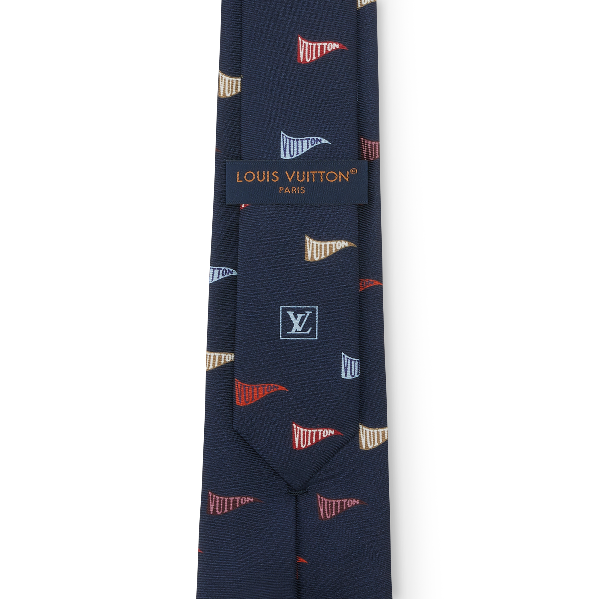 LV Club Flags Tie S00 in Men