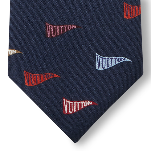 LV Club Flags Tie S00 in Men's Accessories Ties and Pocket Squares collections by Louis Vuitton (Product zoom)