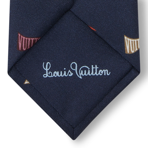 LV Club Flags Tie S00 in Men's Accessories Ties and Pocket Squares collections by Louis Vuitton (Product zoom)