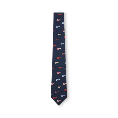 LV Club Flags Tie S00 in Men's Accessories Ties and Pocket Squares collections by Louis Vuitton (Product zoom)