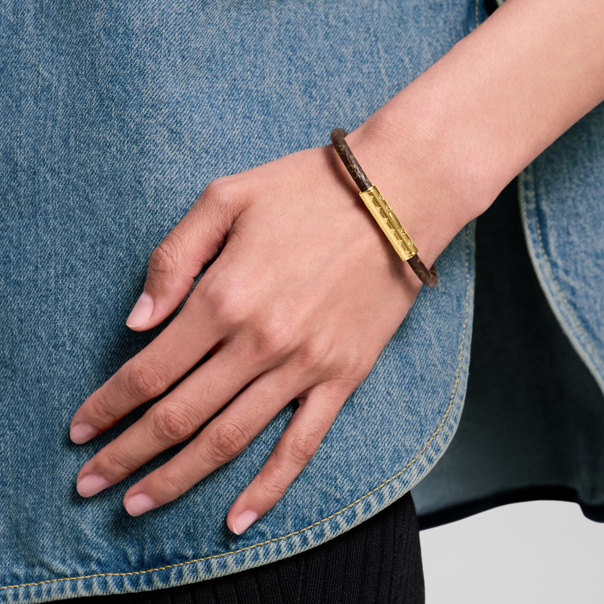 LV Confidential bracelet Monogram Canvas in Women