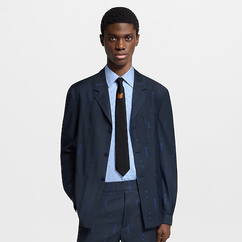 LV Crab Tie S00 in Men's Accessories Ties and Pocket Squares collections by Louis Vuitton (Product zoom)