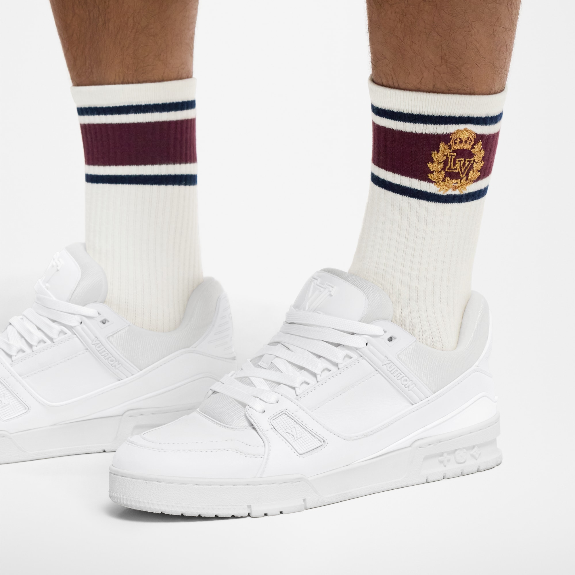 LV Crest Socks S00 in Men