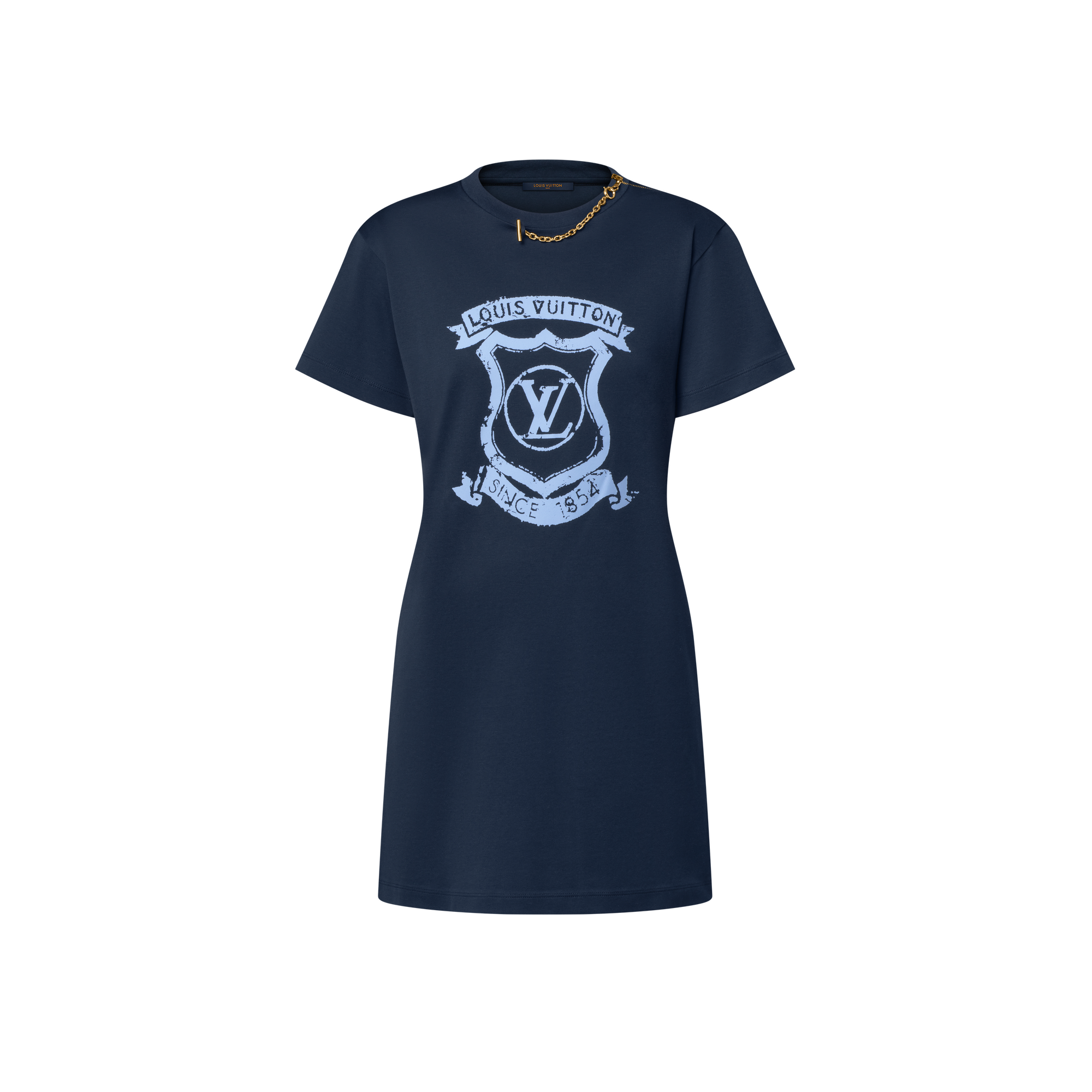 LV Crest T-Shirt Dress  in Women