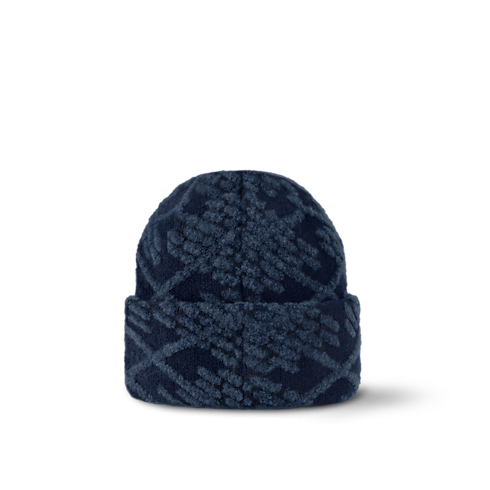 LV Crush Damier Argyle Beanie S00 in Men's Accessories Hats, Beanies and Gloves collections by Louis Vuitton (Product zoom)