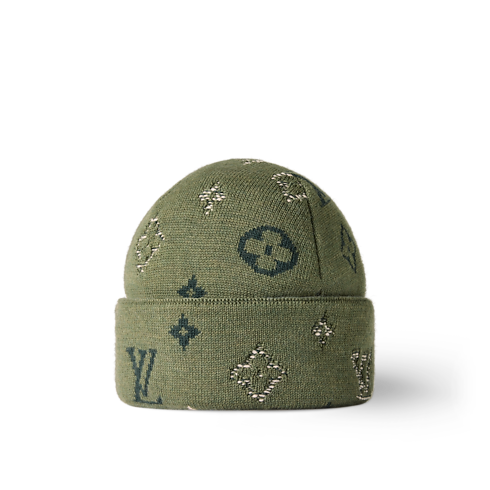 LV Crush Monogram Surplus Beanie S00 in Men's Accessories Hats, Beanies and Gloves collections by Louis Vuitton (Product zoom)