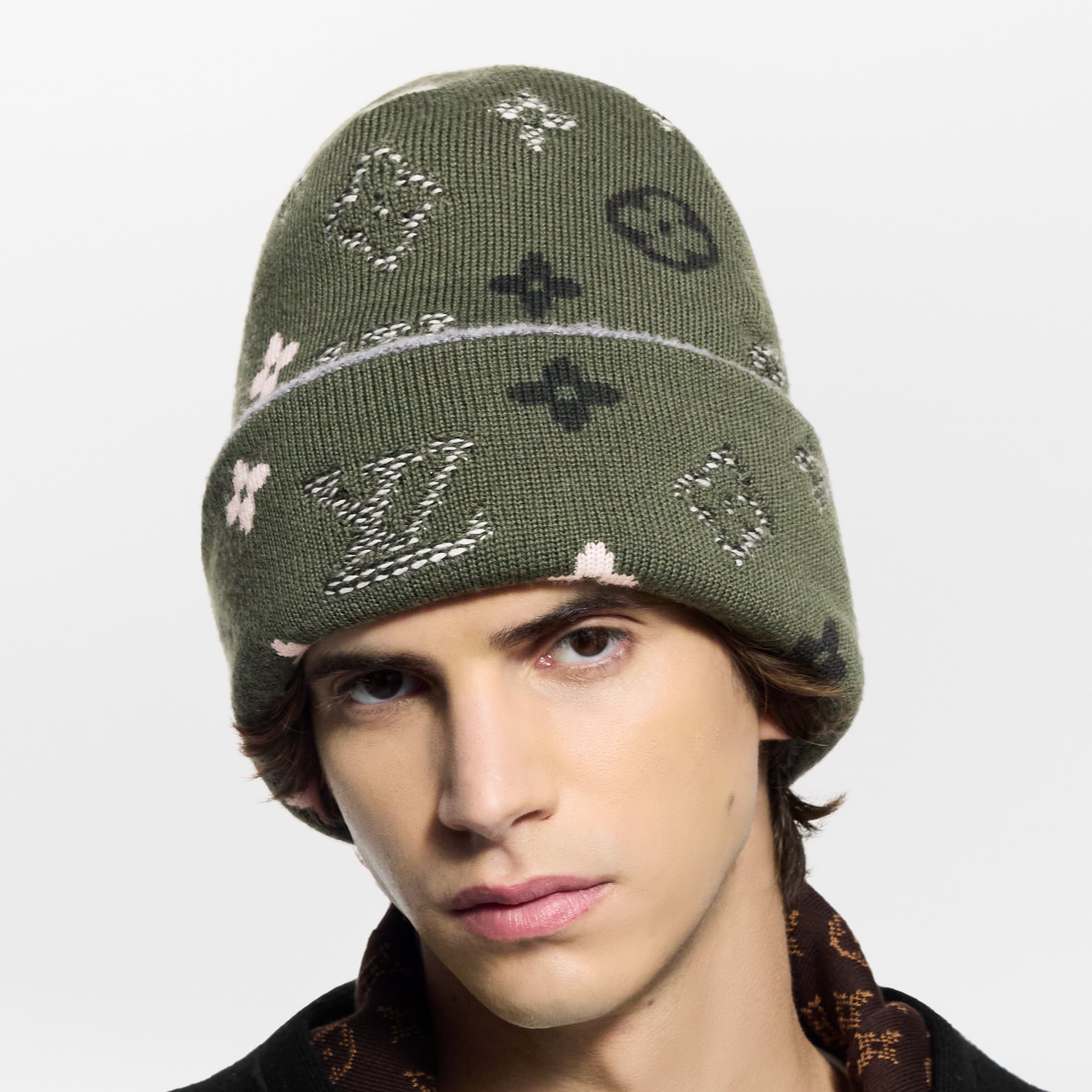 LV Crush Monogram Surplus Beanie S00 in Men