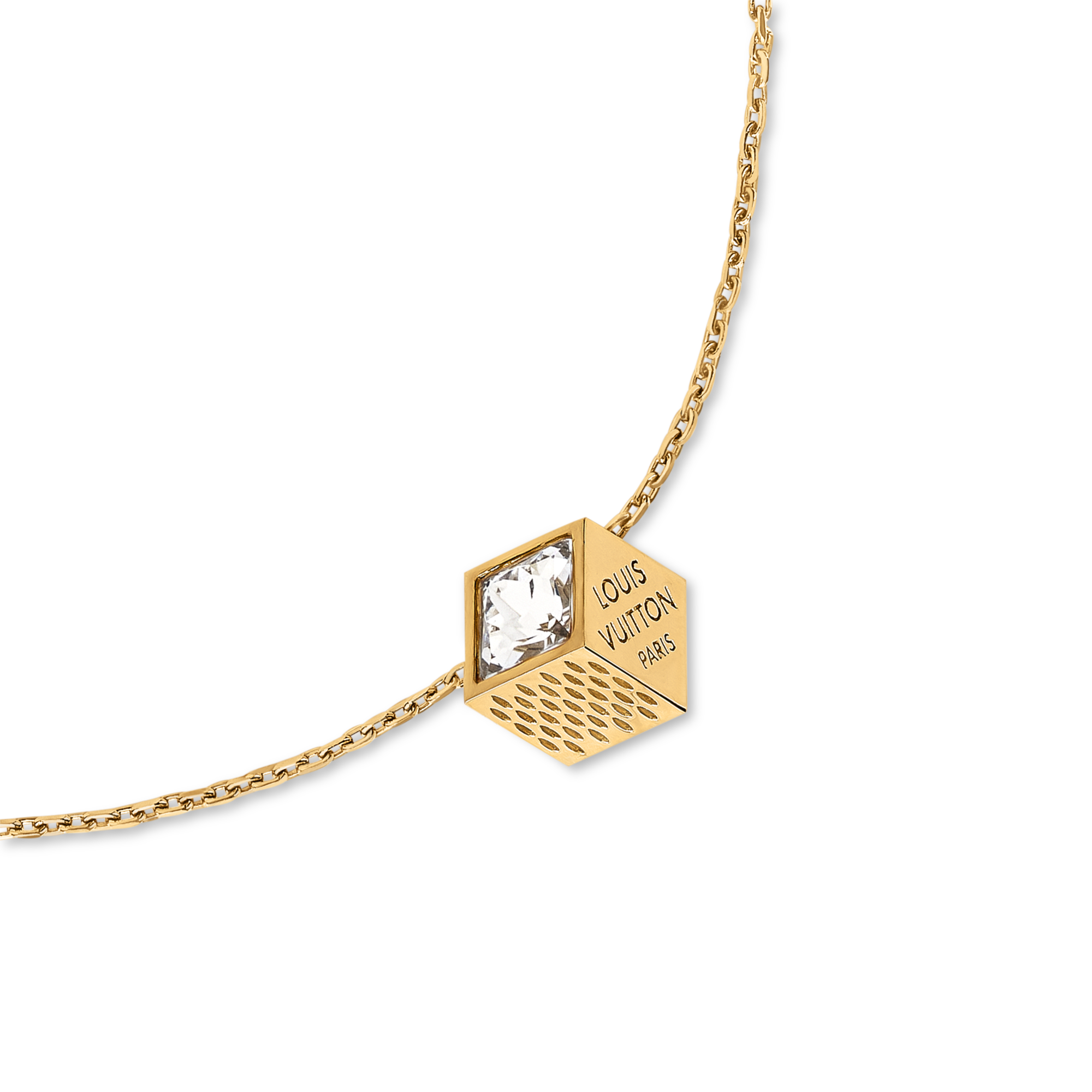 LV Cube Necklace S00 - Fashion Jewellery M04129 | LOUIS VUITTON