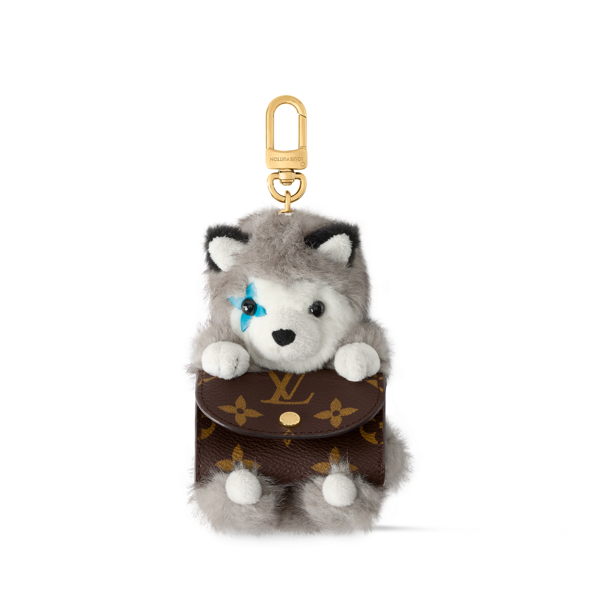 LV Cute Husky Bag Charm S00 in Women
