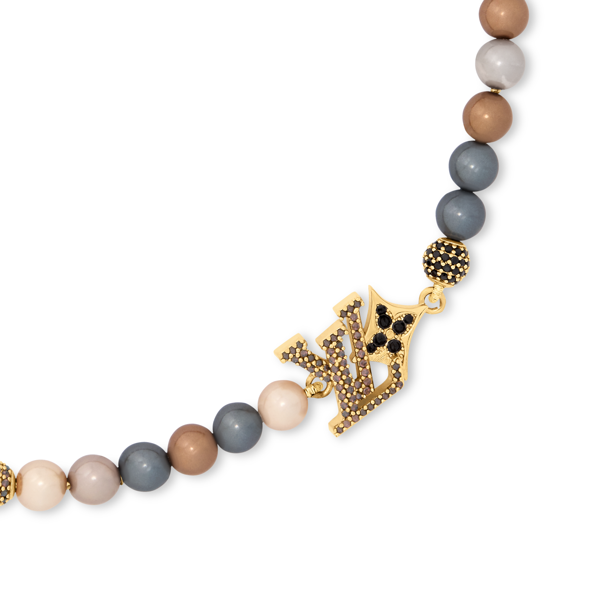 LV Dandy Pearls Necklace S00 in Men