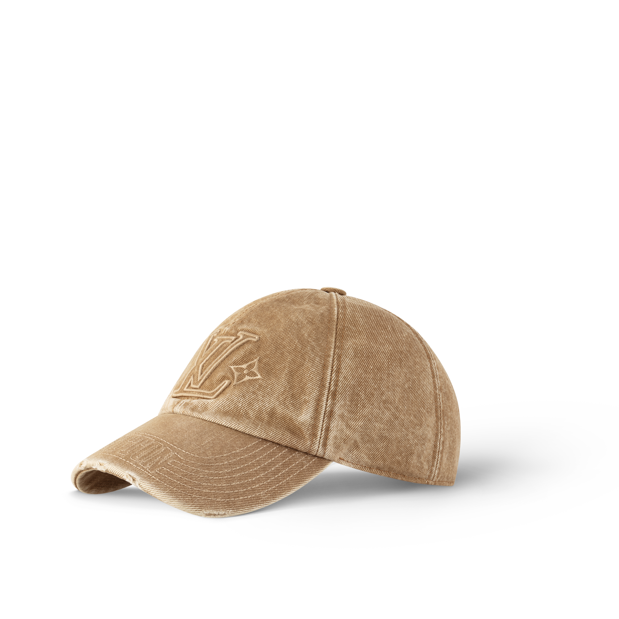 LV Denim Washed Cap S00 in Men