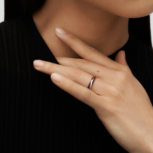 LV Diamonds 4mm Wedding Band, Pink Gold in Jewellery's Categories Wedding Bands collections by Louis Vuitton (Product zoom)