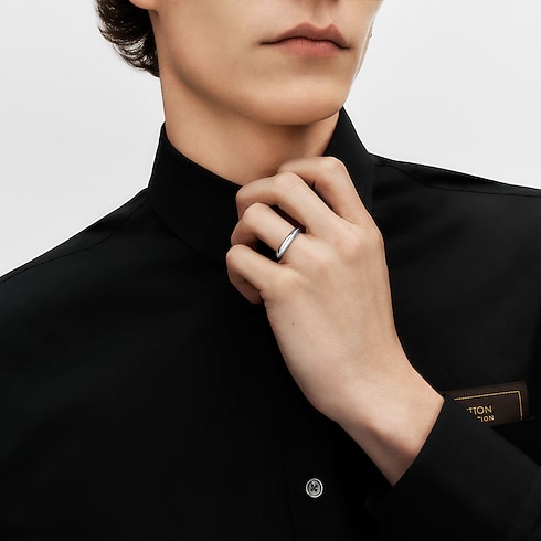 LV Diamonds 4mm Wedding Band, Platinum in Jewellery's Categories Wedding Bands collections by Louis Vuitton (Product zoom)