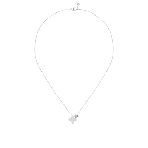 LV Diamonds Double Pendant, Round Brilliant cut in Jewellery's Collections LV Diamonds collections by Louis Vuitton (Product zoom)