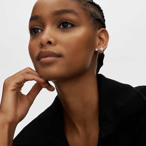 LV Diamonds Double Stud, Round Brilliant cut - per unit in Jewellery's Collections LV Diamonds collections by Louis Vuitton (Product zoom)