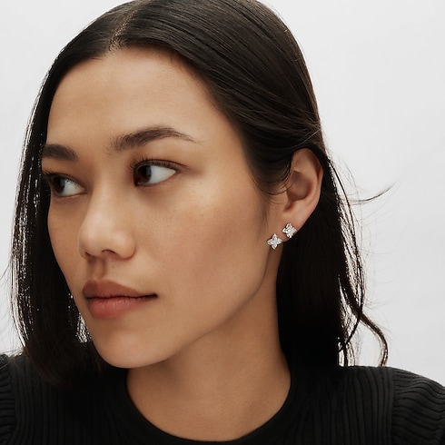 LV Diamonds Double Stud, Round Brilliant cut - per unit in Jewellery's Collections LV Diamonds collections by Louis Vuitton (Product zoom)