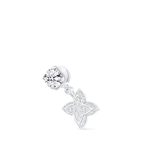 LV Diamonds Double Stud, Round Brilliant cut - per unit in Jewellery's Collections LV Diamonds collections by Louis Vuitton (Product zoom)