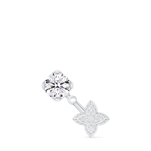 LV Diamonds Double Stud, Round Brilliant cut - per unit in Jewellery's Collections LV Diamonds collections by Louis Vuitton (Product zoom)