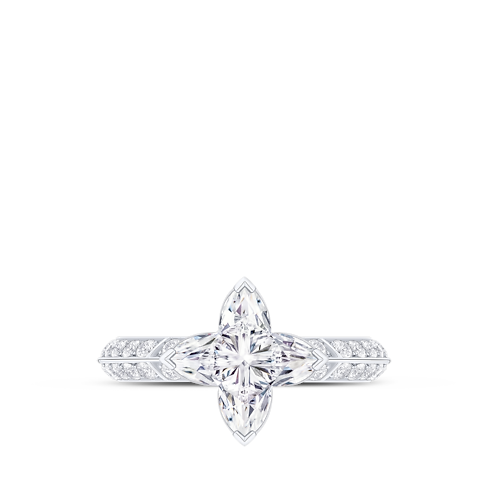 LV Diamonds Pavé Solitaire, LV Monogram Star Cut in Jewellery's Collections LV Diamonds collections by Louis Vuitton (Product zoom)