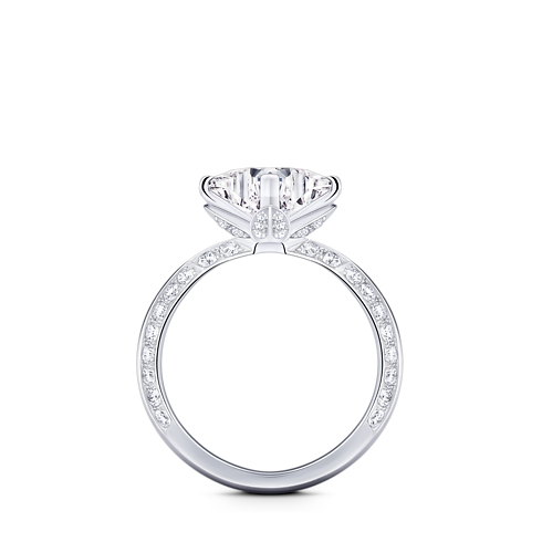 LV Diamonds Pavé Solitaire, LV Monogram Star Cut in Jewellery's Collections LV Diamonds collections by Louis Vuitton (Product zoom)