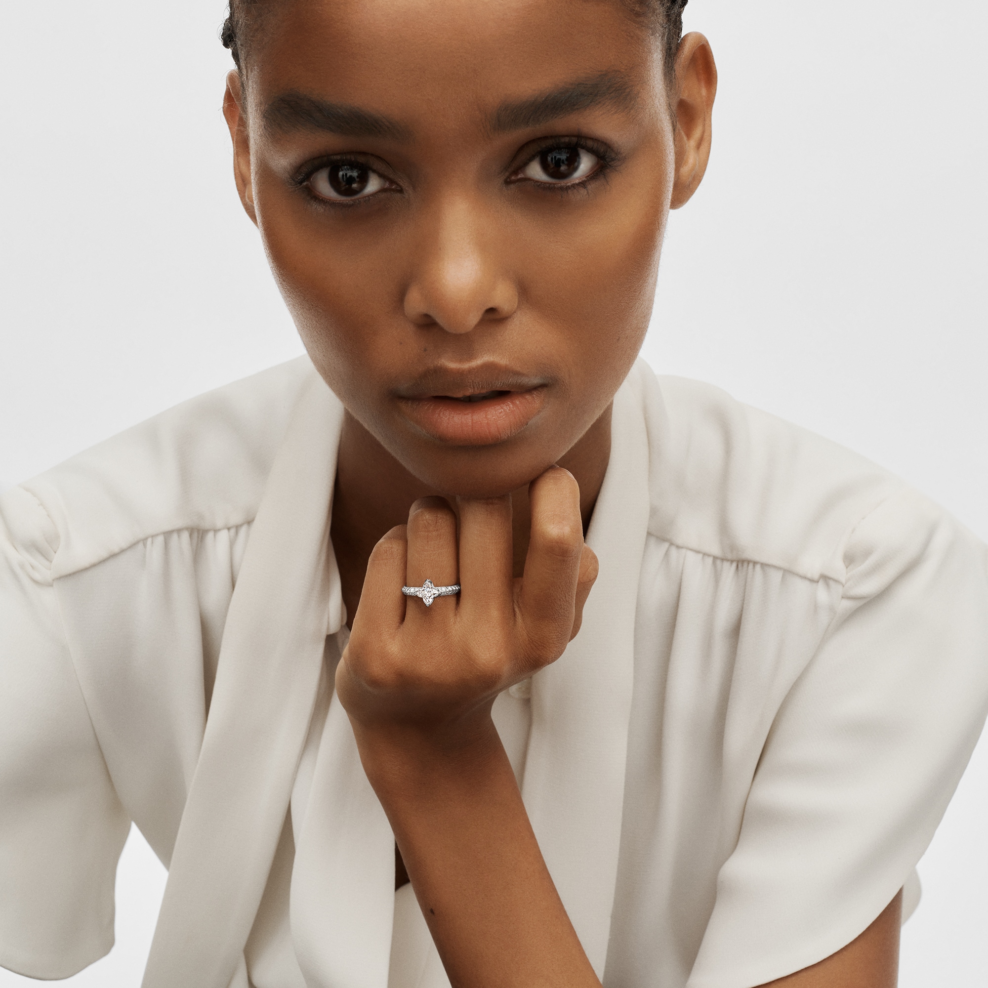 LV Diamonds Pavé Solitaire, LV Monogram Star cut  in Jewellery