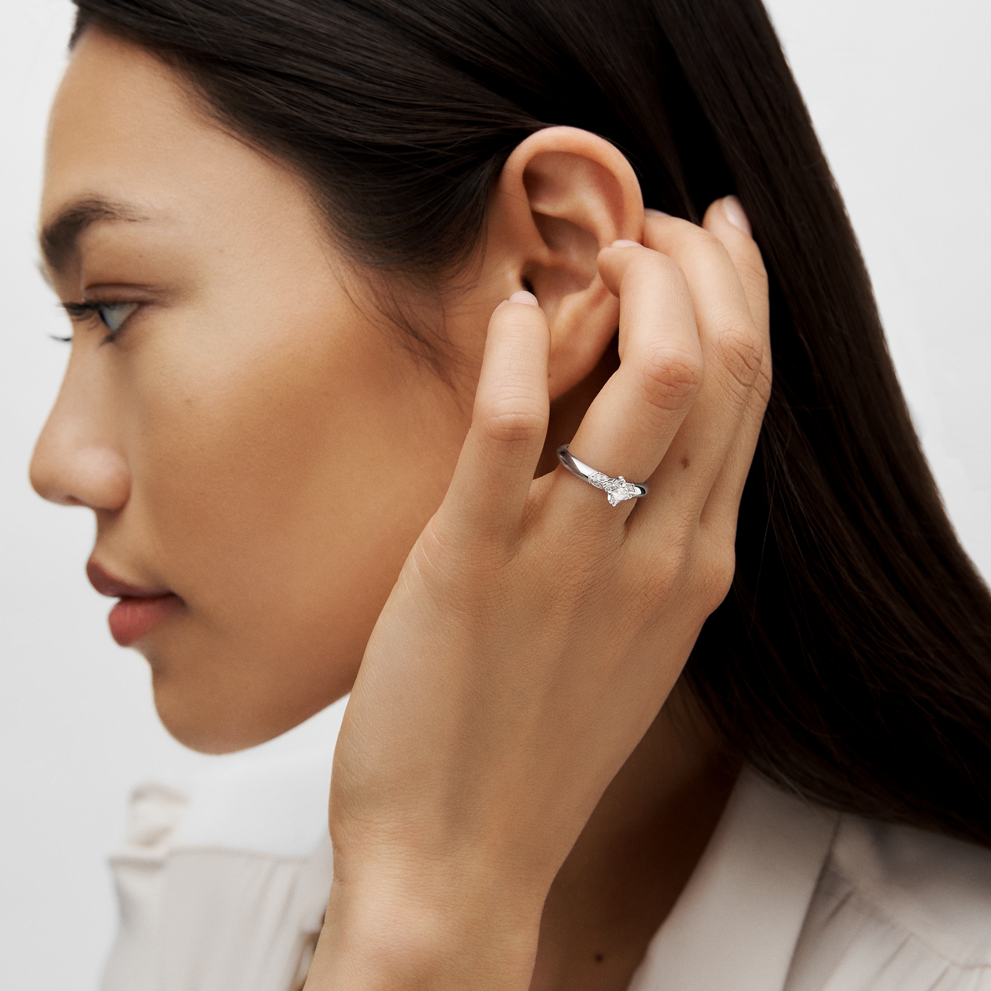 LV Diamonds Solitaire, LV Monogram Star cut  in Jewellery