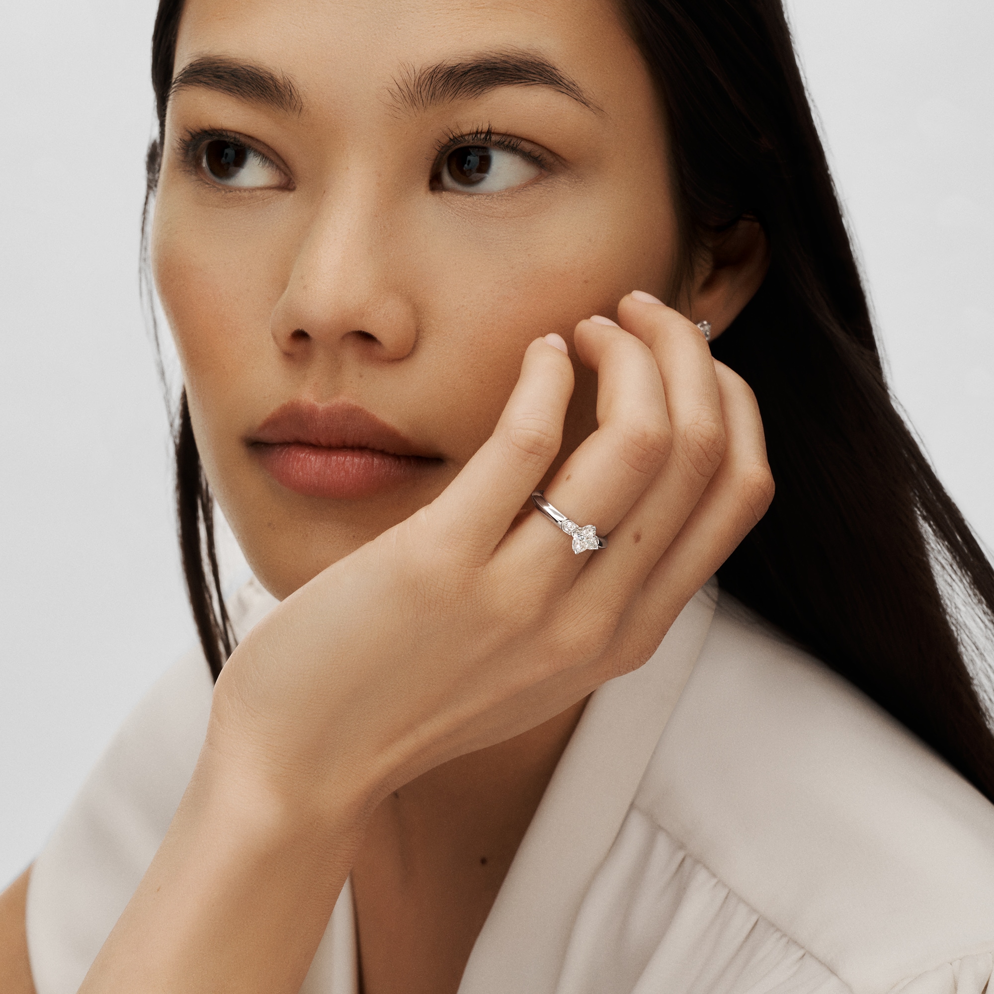 LV Diamonds Solitaire, LV Monogram Star cut  in Jewellery