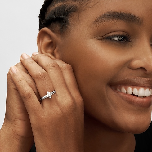 LV Diamonds Solitaire, LV Monogram Star cut in Jewellery's Collections LV Diamonds collections by Louis Vuitton (Product zoom)