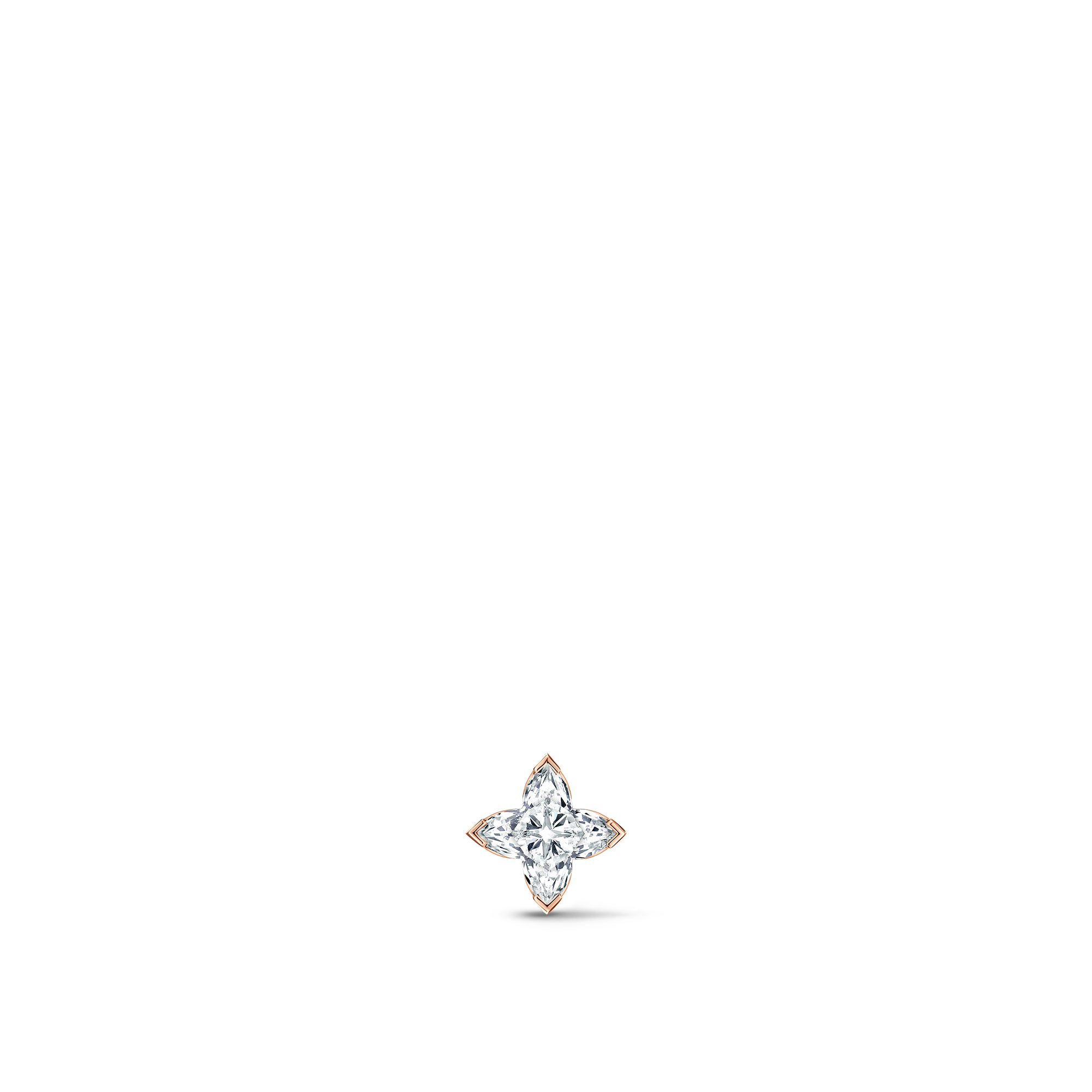 LV Diamonds Stud, LV Monogram Star cut - per unit  in Jewellery