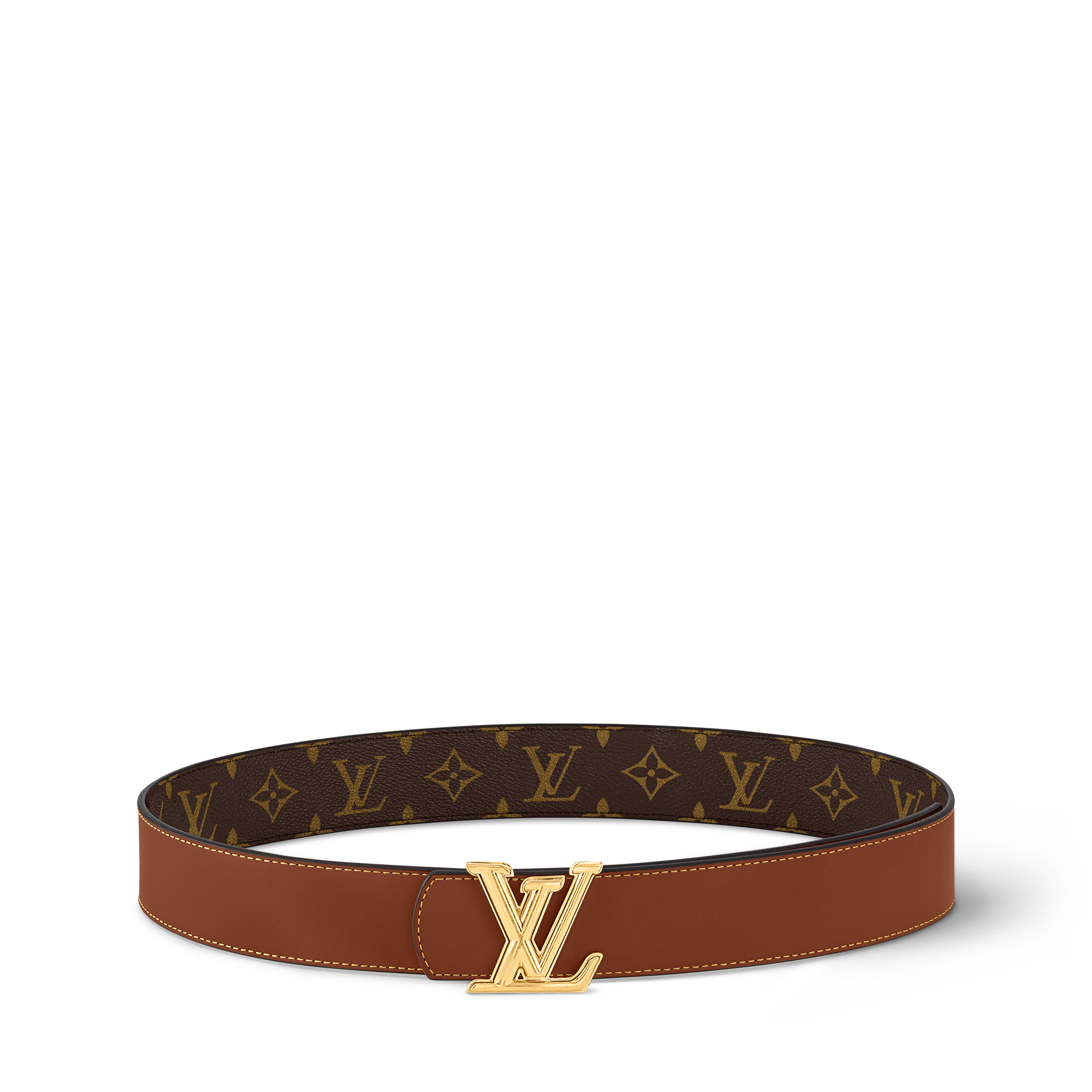 LV Dimension 40mm Reversible Belt Monogram Canvas in Men