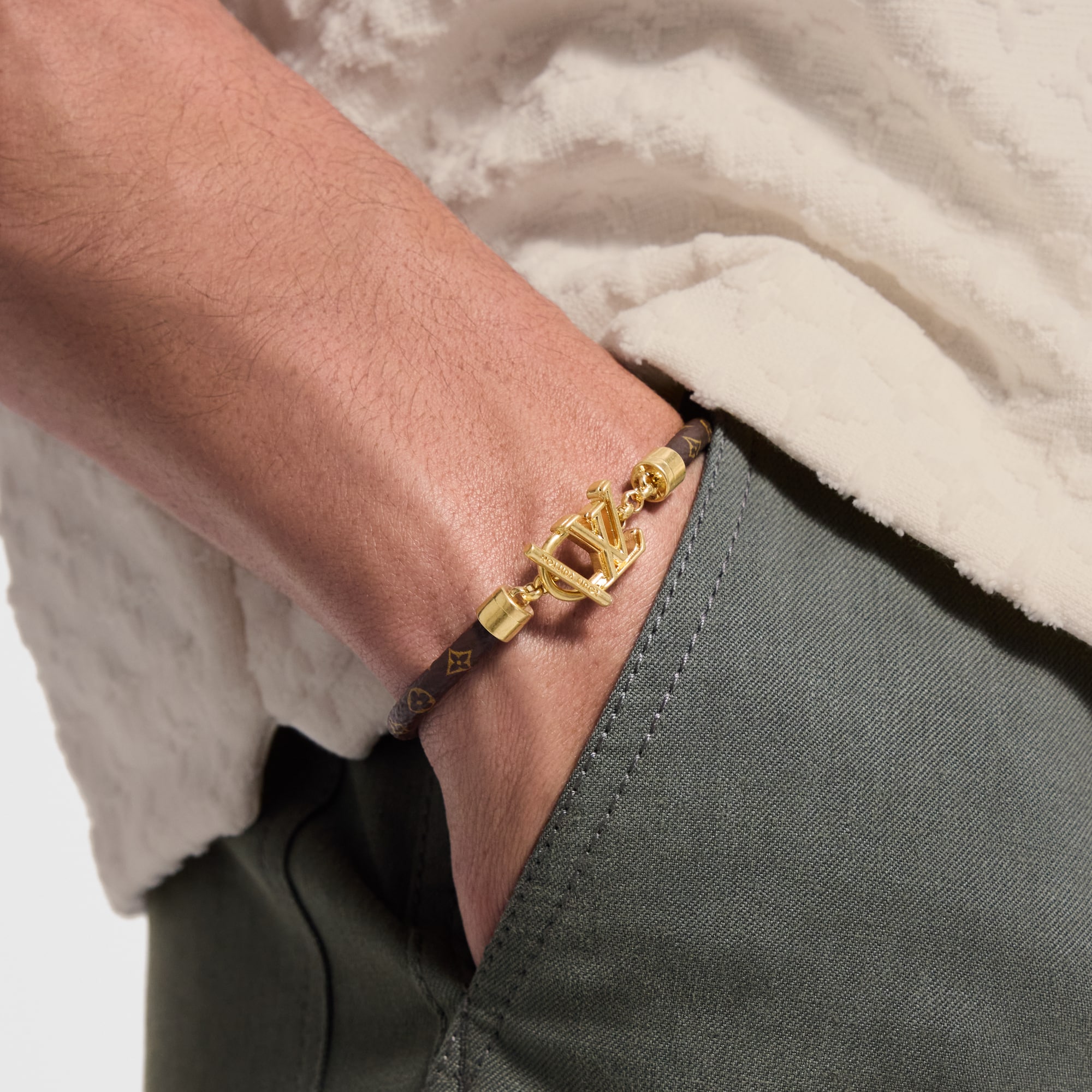 LV Dimension Cordon Bracelet  in Men