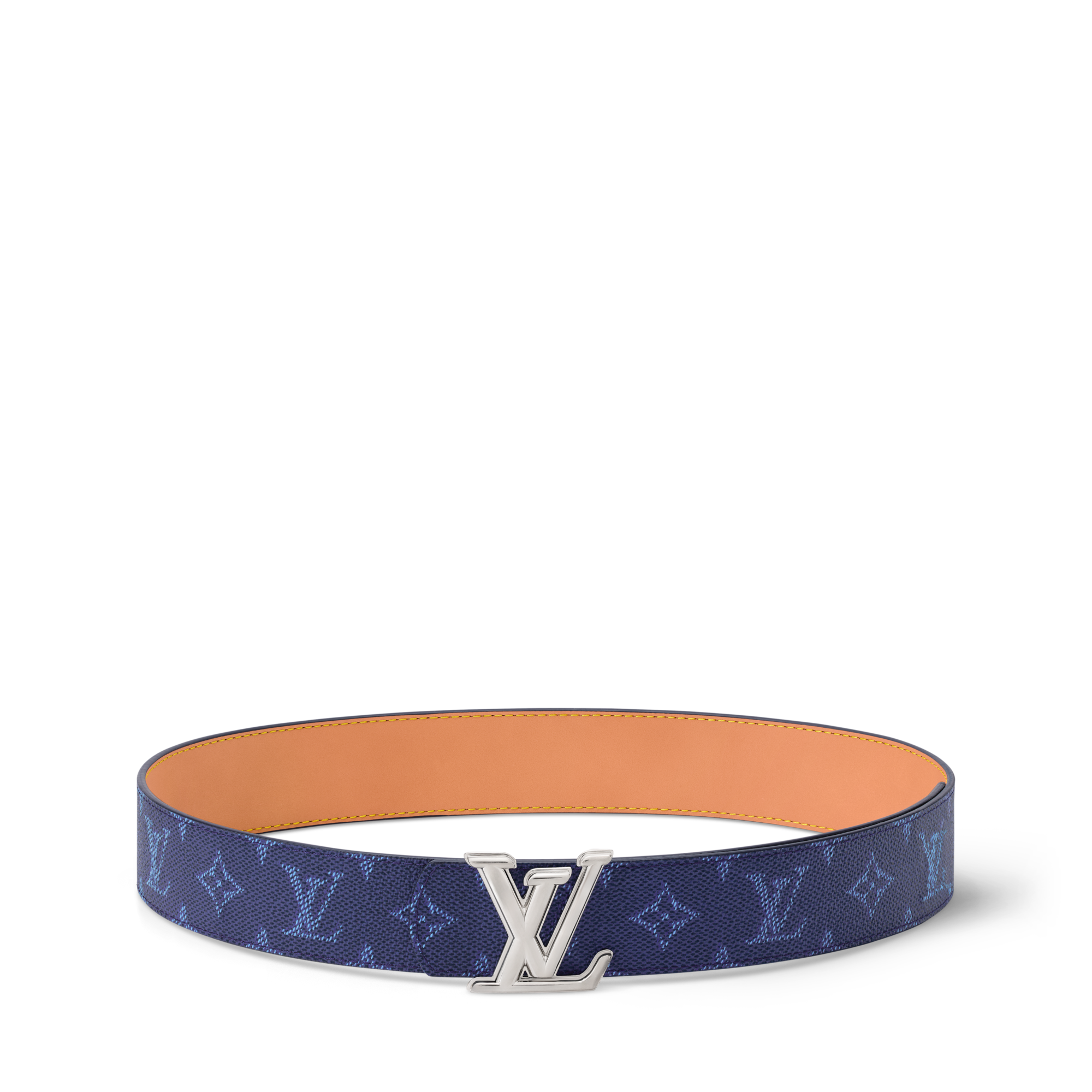 LV Dimension Monogram Heritage 40mm Reversible Belt  in Men
