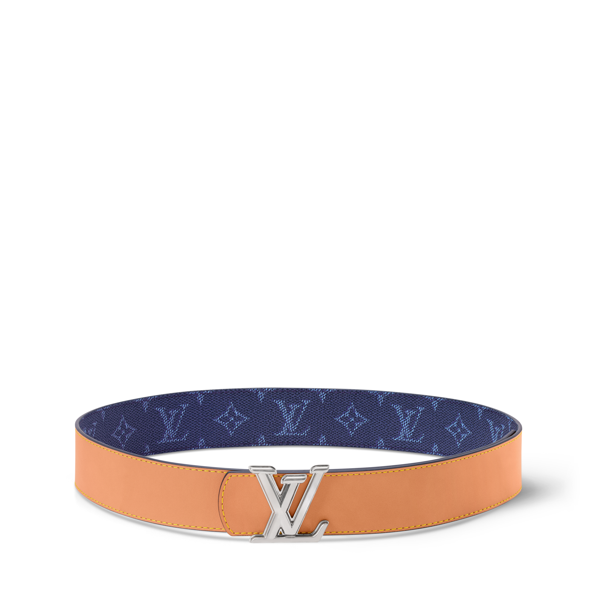 LV Dimension Monogram Heritage 40mm Reversible Belt  in Men