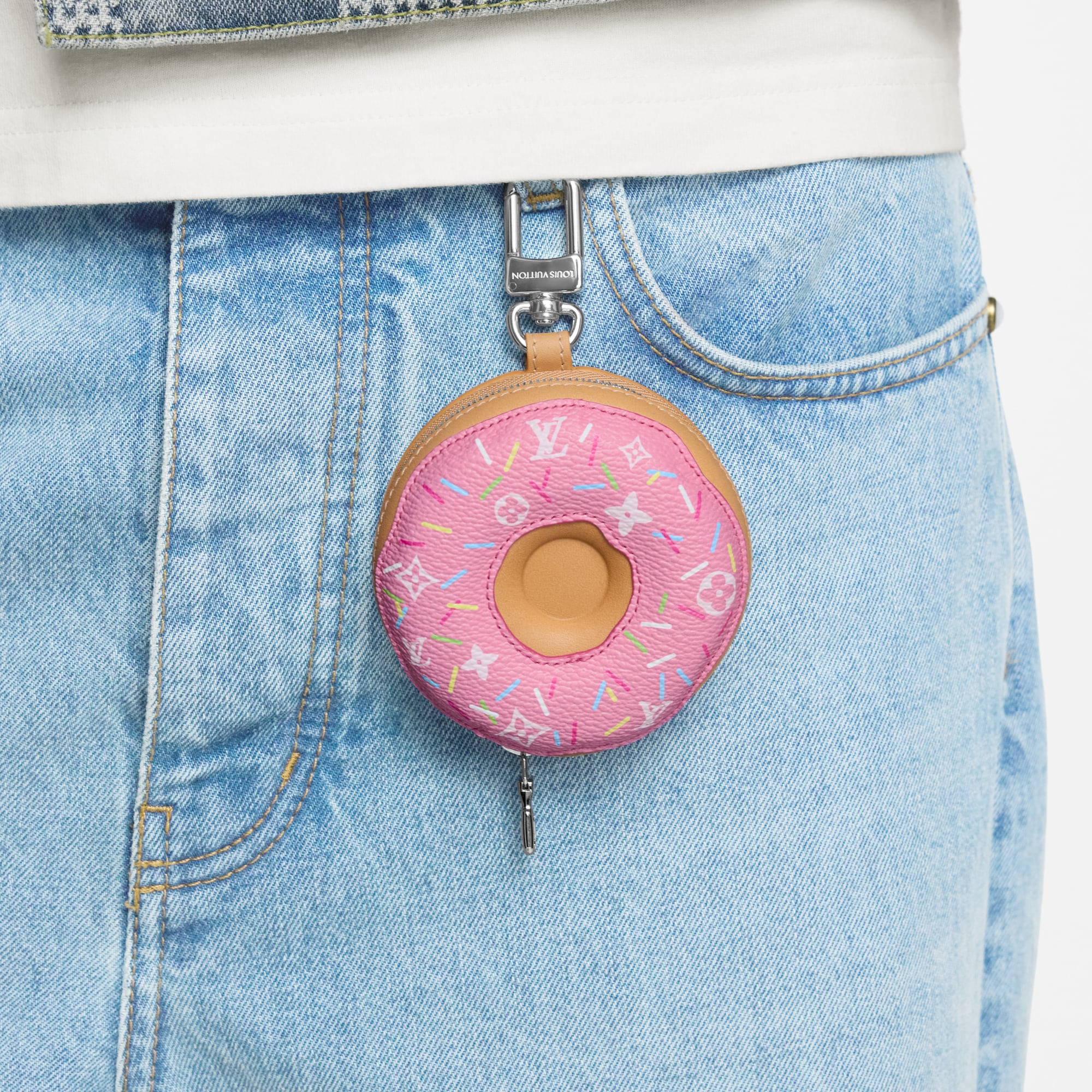 LV Donut Bag Charm S00 in Men