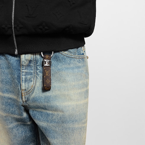 LV Dragonne key holder S00 in Men's Accessories Key Holders and Bag Charms collections by Louis Vuitton (Product zoom)