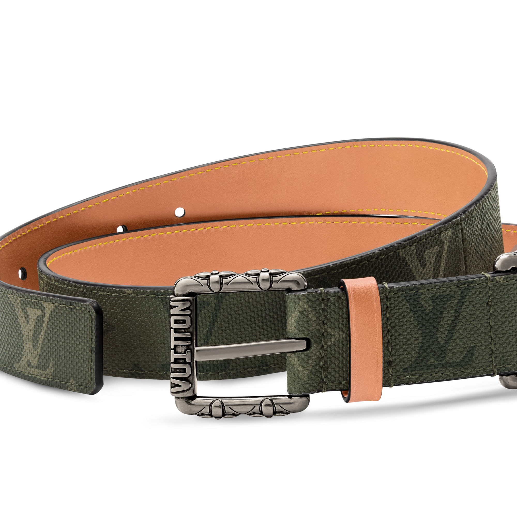 LV Drift Monogram Surplus 35mm Belt  in Men